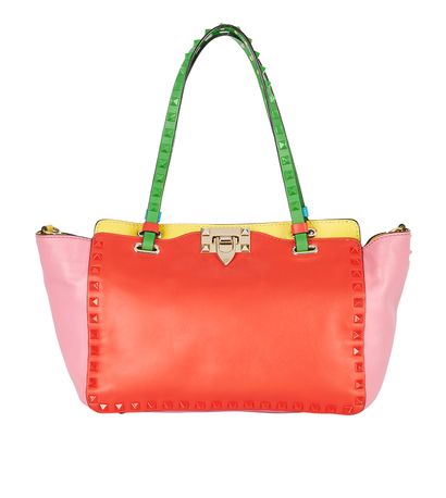 Valentino Rockstud Tote Small, front view